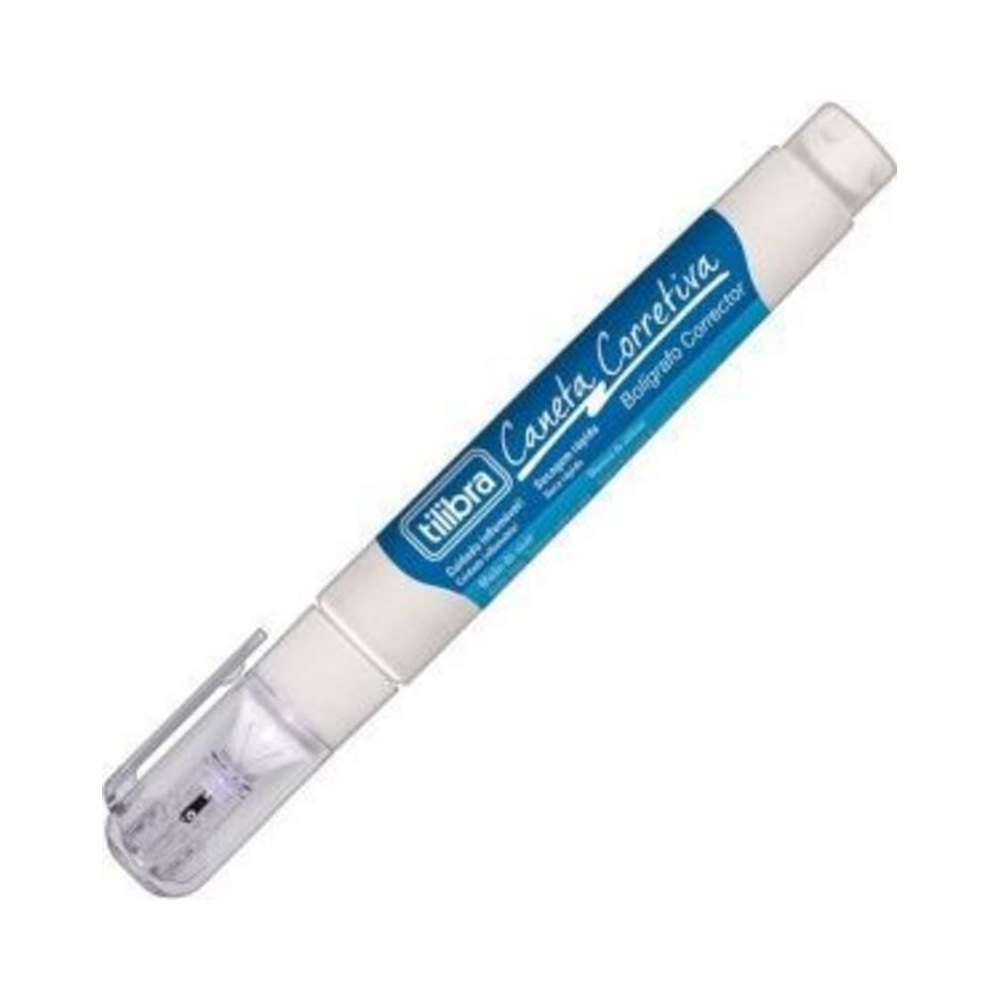 Caneta Corretiva 8ml Tilibra Unit&aacute;ria