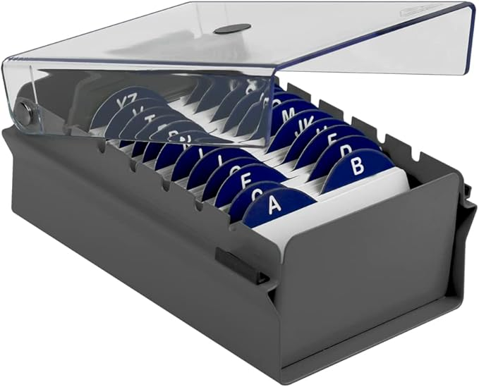 Porta Cart&atilde;o de Visitas Acrimet Cristal