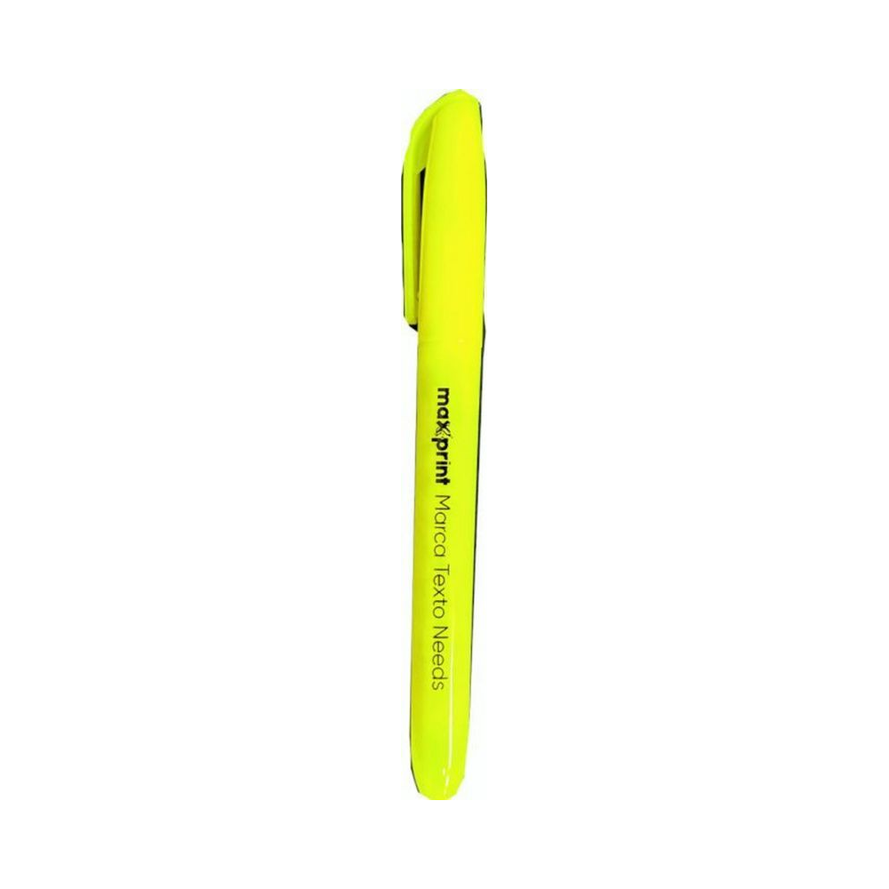 Caneta Marca Texto Needs Maxprint Amarelo