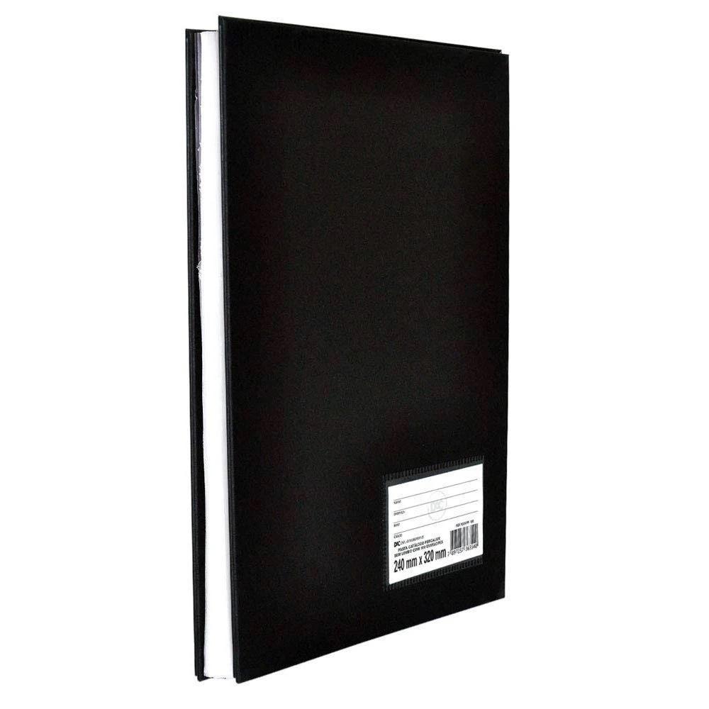 Pasta Catálogo Percalux 10 envelopes Médios DAC 235mm x 325mm Preto Unitário