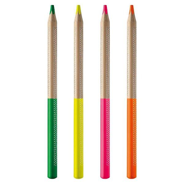 Lápis Marca Texto Fluorescente Tris