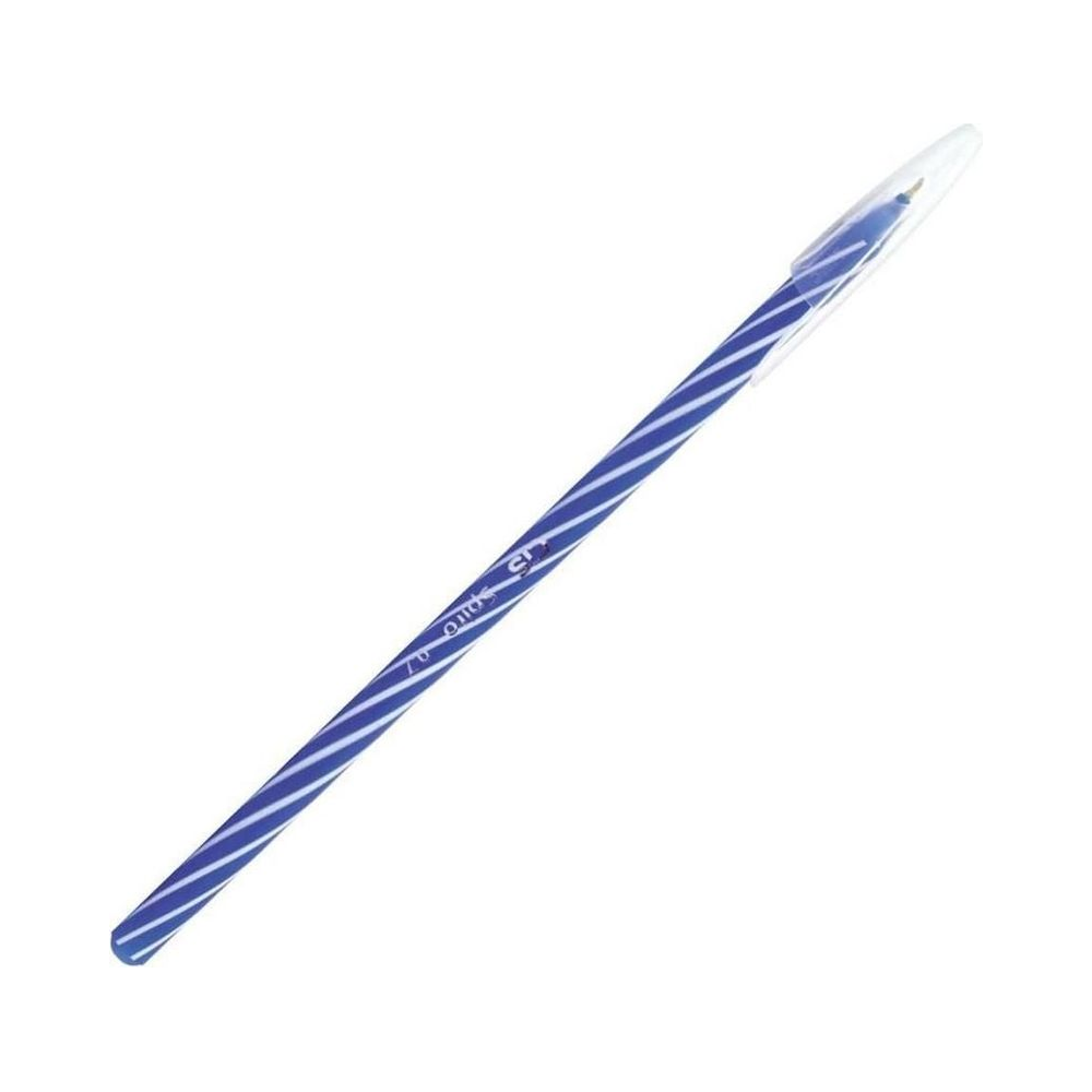 Caneta Esferogr&aacute;fica SPIRO CIS Azul Caixa com 12 unidades