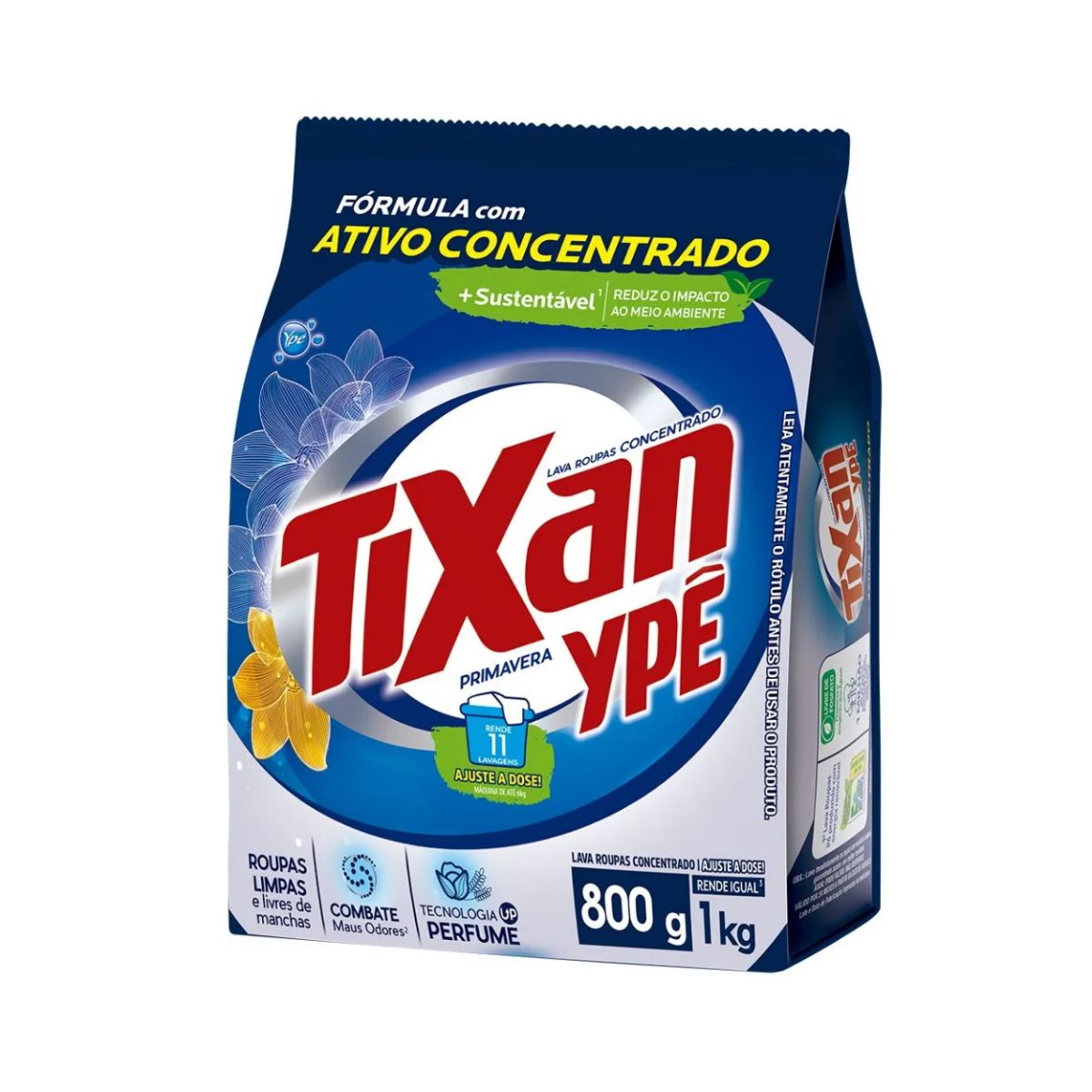Sab&atilde;o em P&oacute; 800g Sache Tixan Yp&ecirc;