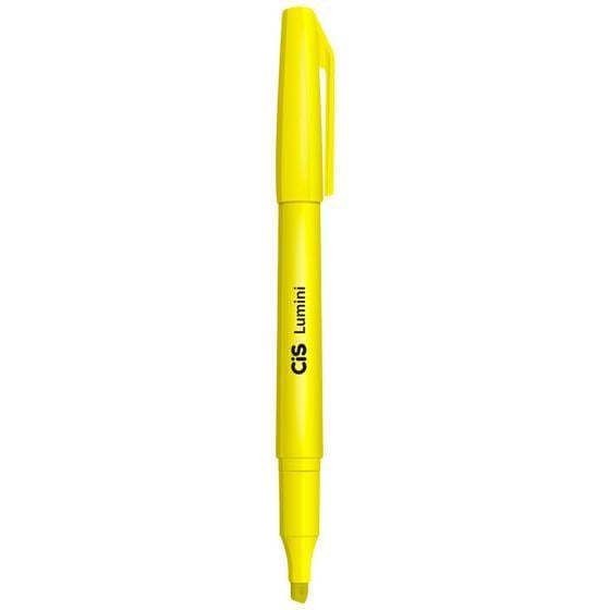 Marca Texto Amarelo CiS Lumini Neon Unidade