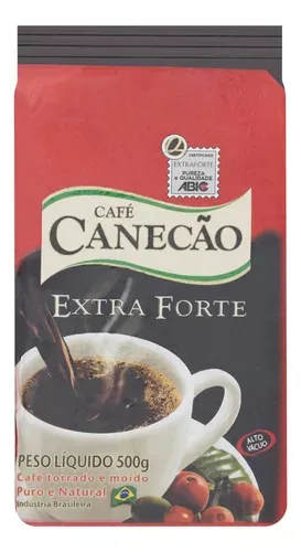 Café Torrado e Moído Canecão Extra Forte a Vácuo 500g
