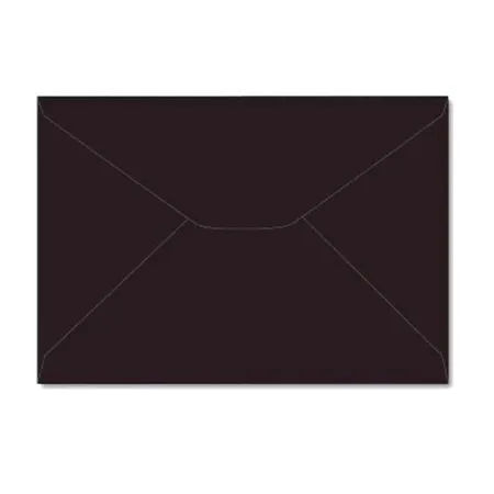 Envelope Carta Cromus 2492 Foroni Preto 114x162mm 80g