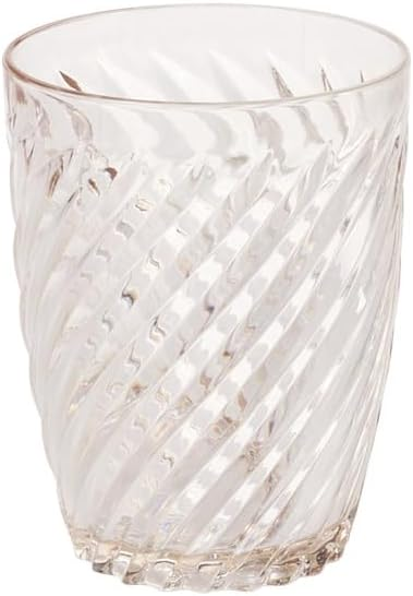 Copo Acr&iacute;lico Baixo Twist Multicor Plas&uacute;til 300ml
