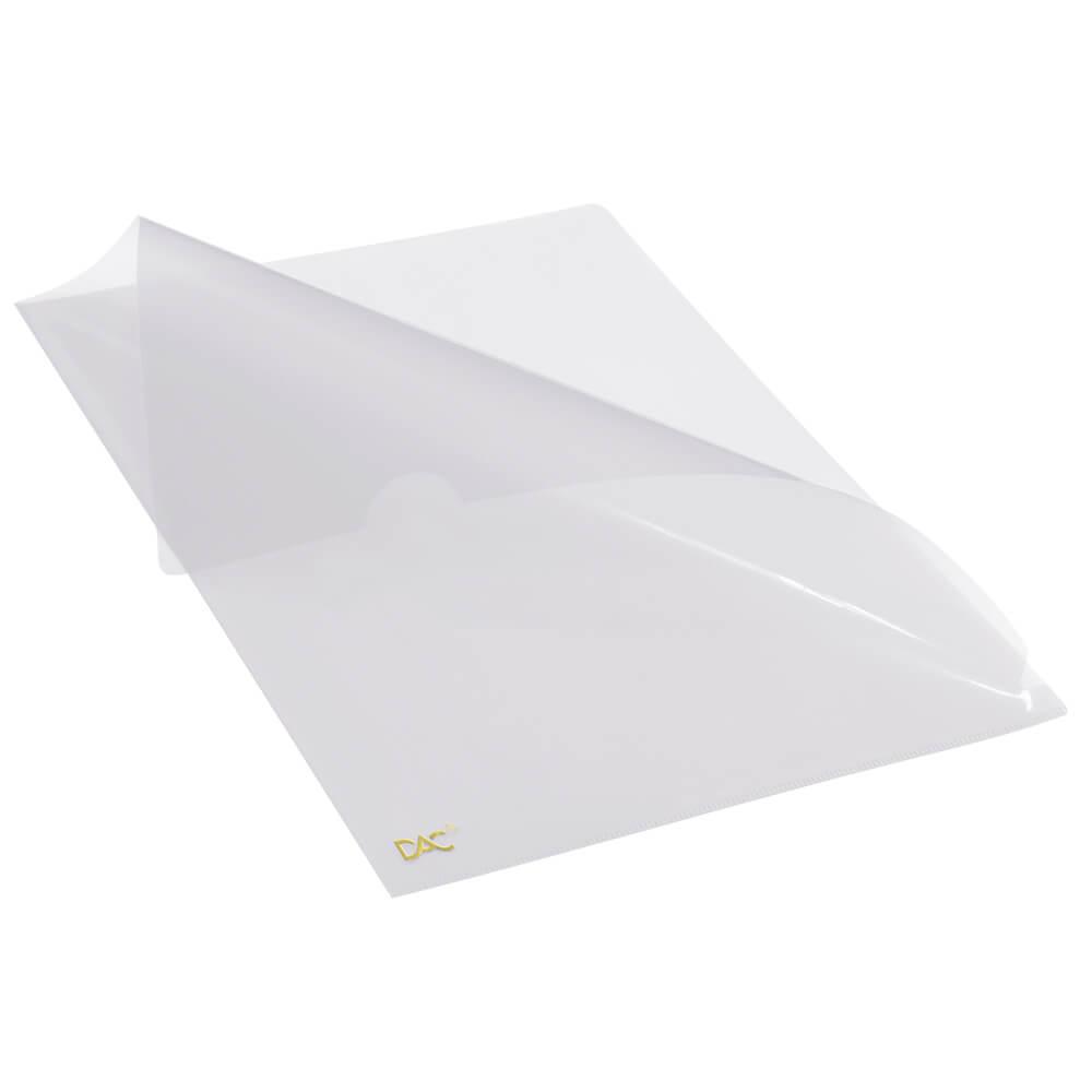 Pasta L Ofício Transparente DAC 10 unidades