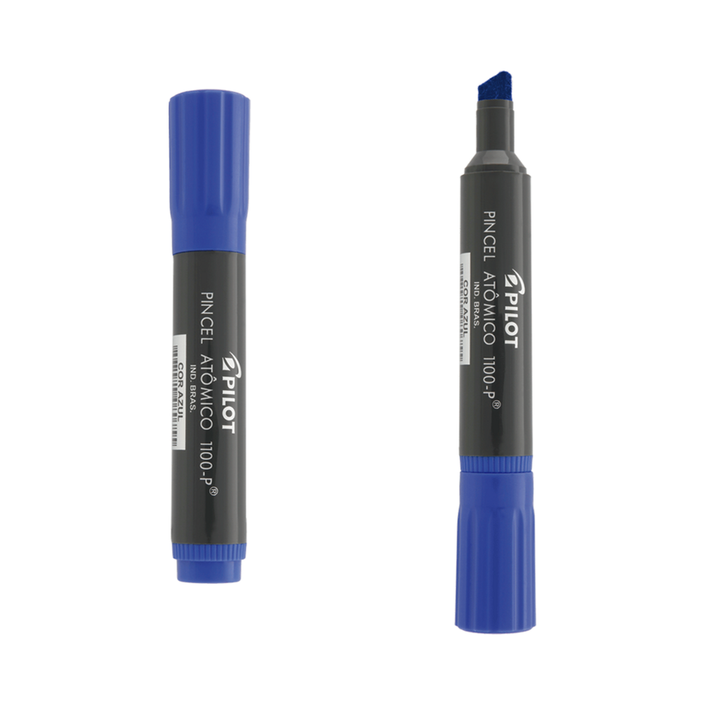 Marcador Permanente 1100 P Pilot Azul