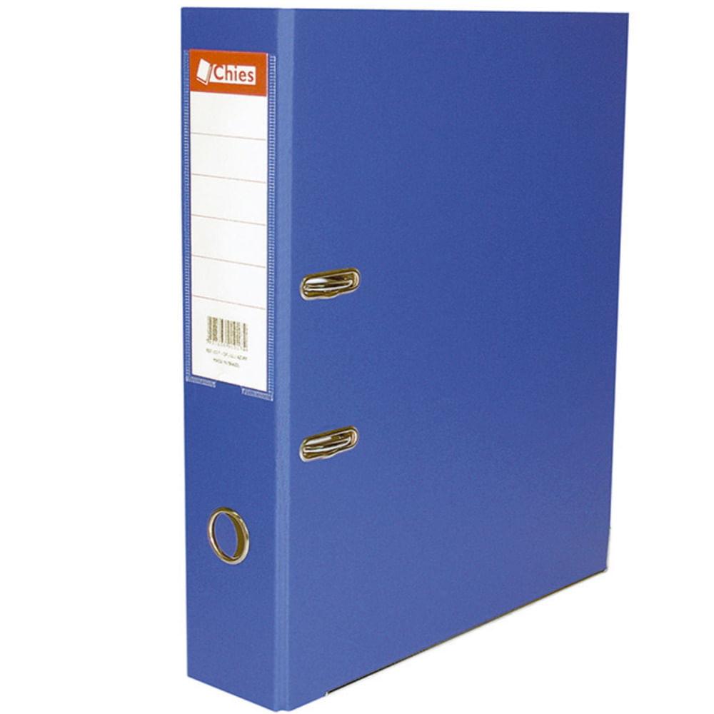 Pasta AZ Of&iacute;cio Lombo Largo Chies Azul Royal