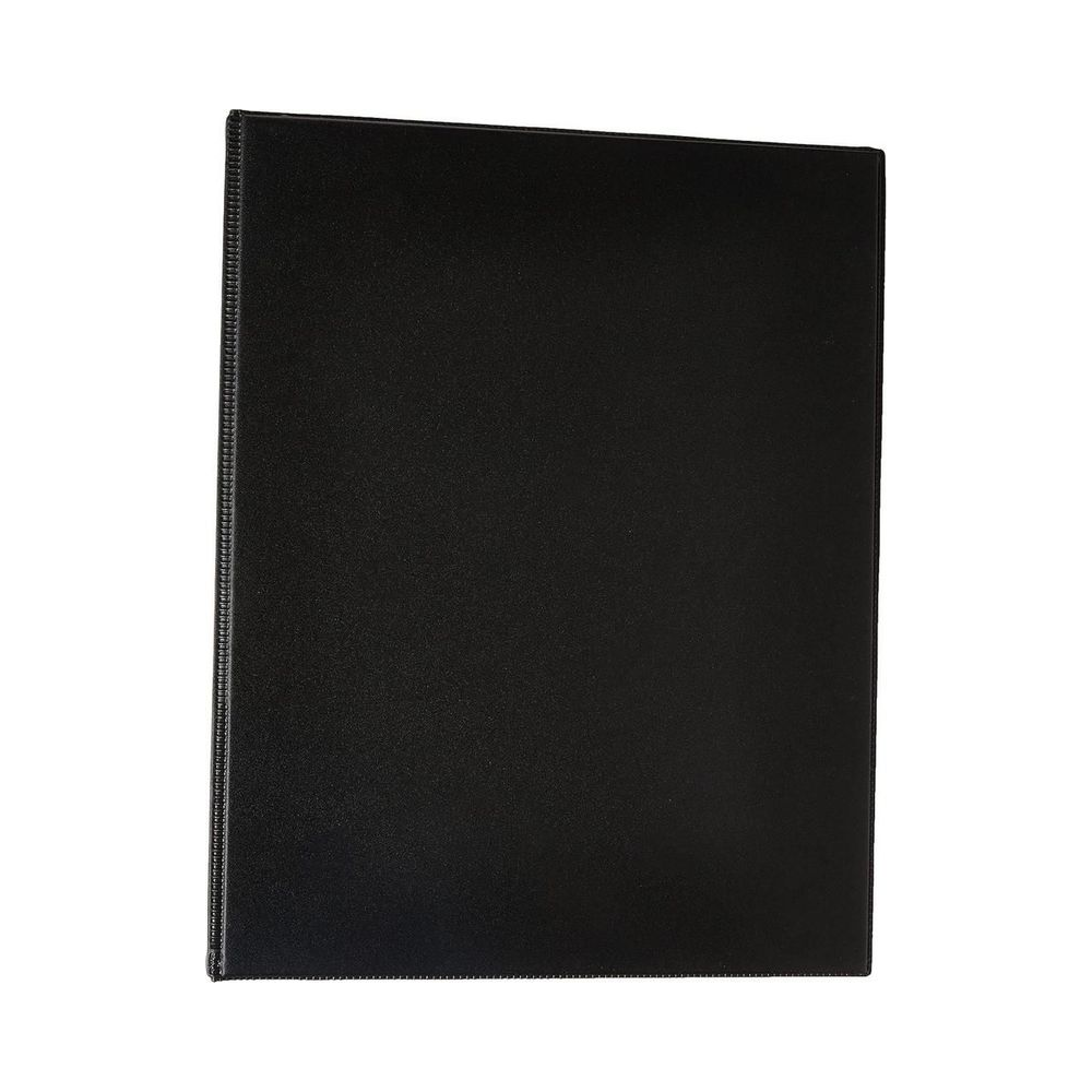 Fich&aacute;rio Cloreto de Polivinilo 25.5 cm x 33 cm DAC Preto 4 argolas