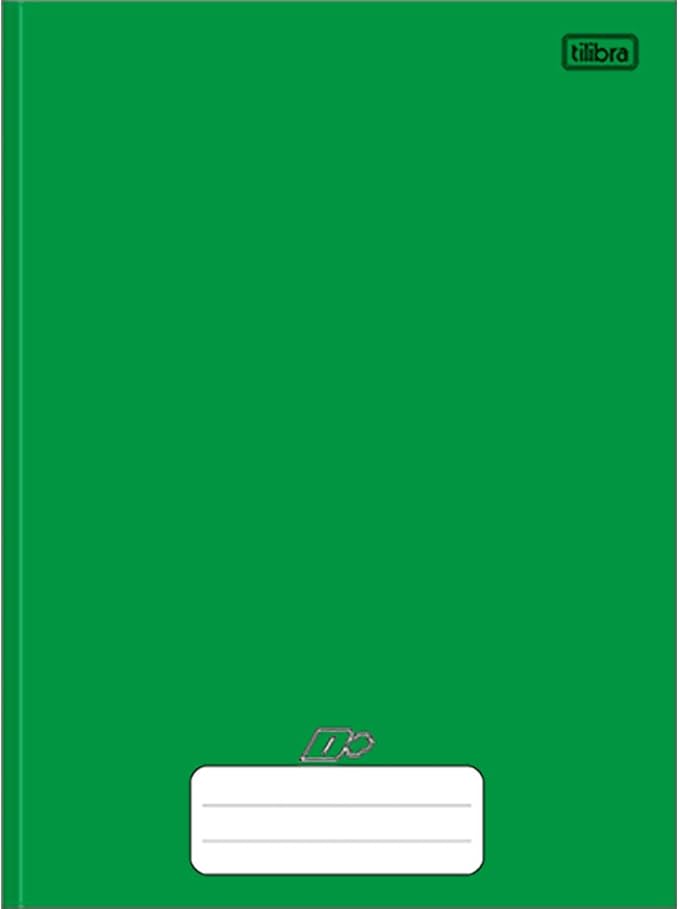 Caderno Brochura 200x275mm 96 Folhas Verde Tilibra
