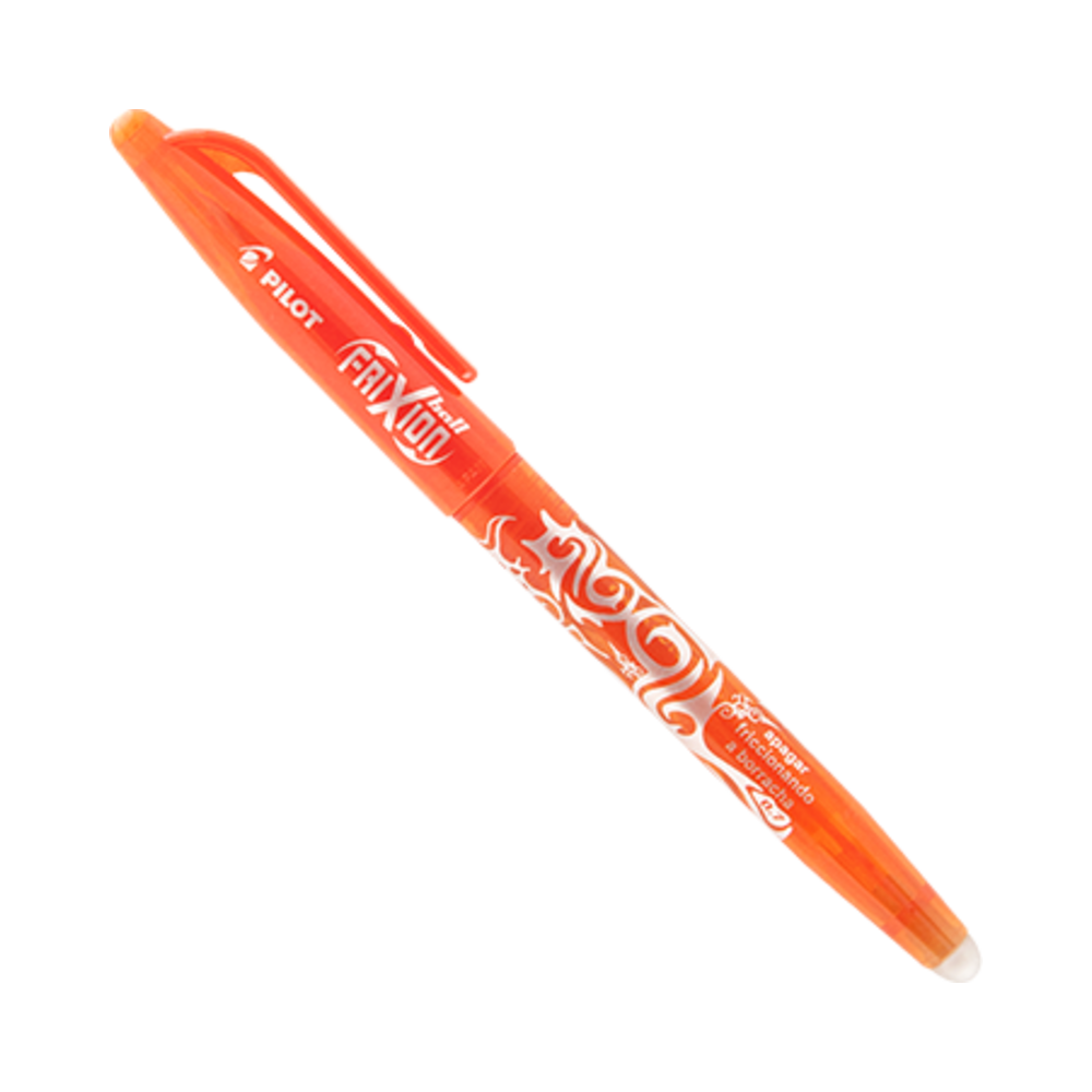 Caneta Esferogr&aacute;fica Frixion 0.7mm Laranja Pilot