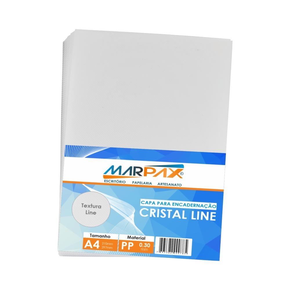 Capa Encadernação A4 Transparente Escolar