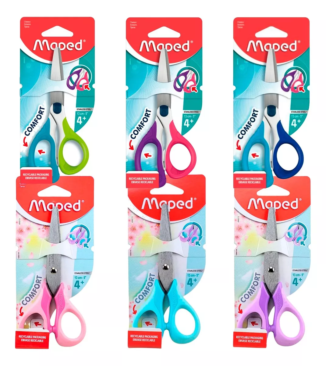 Tesoura Confort 13Cm