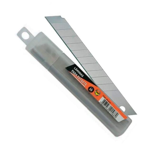 Lâmina para Estilete 18mm Leoarte 10 unidades