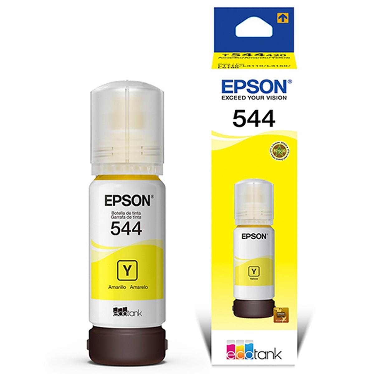 Garrafa de Tinta 544 Epson Amarelo 65ml