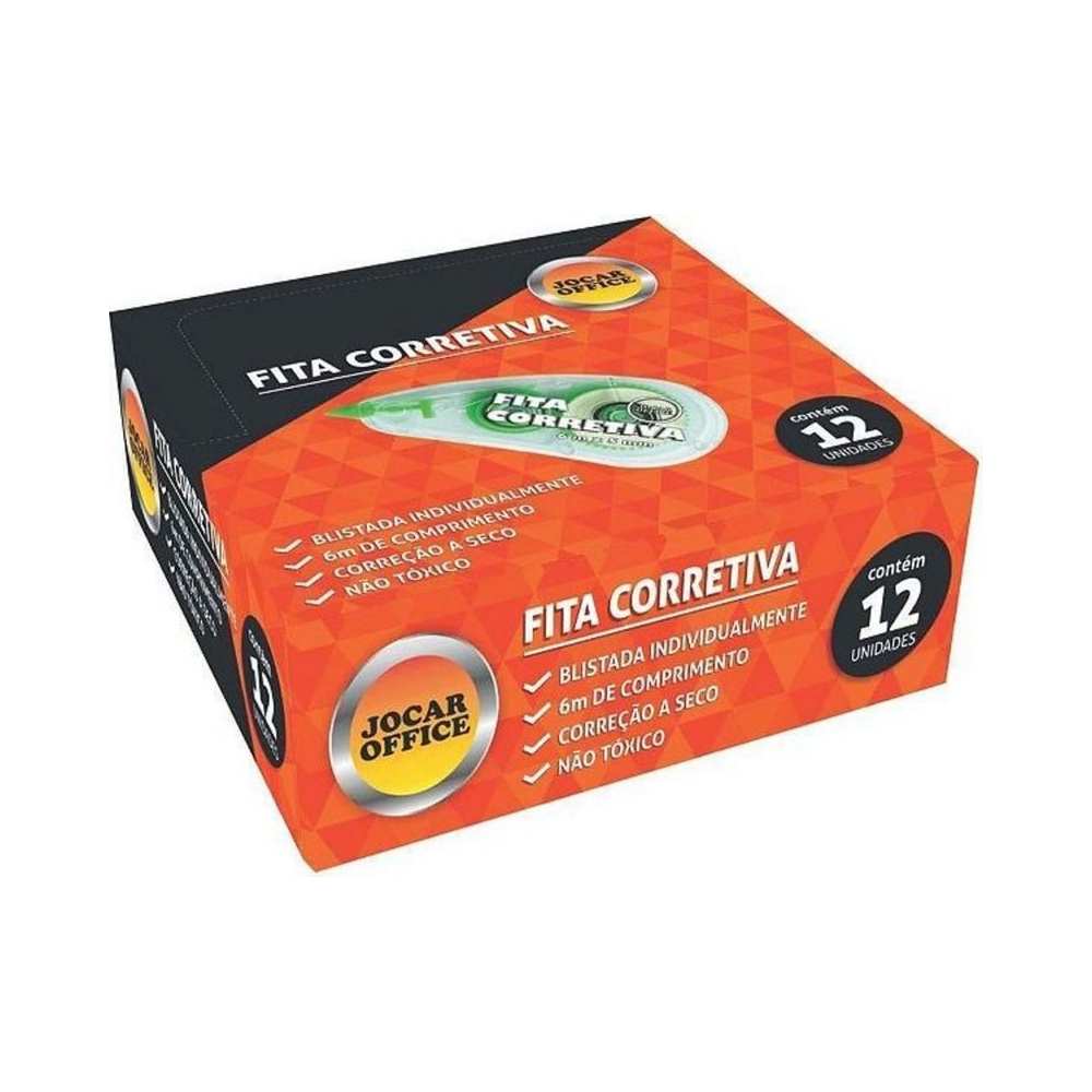 Corretivo em Fita 6m Jocar Office Leonora Multicor