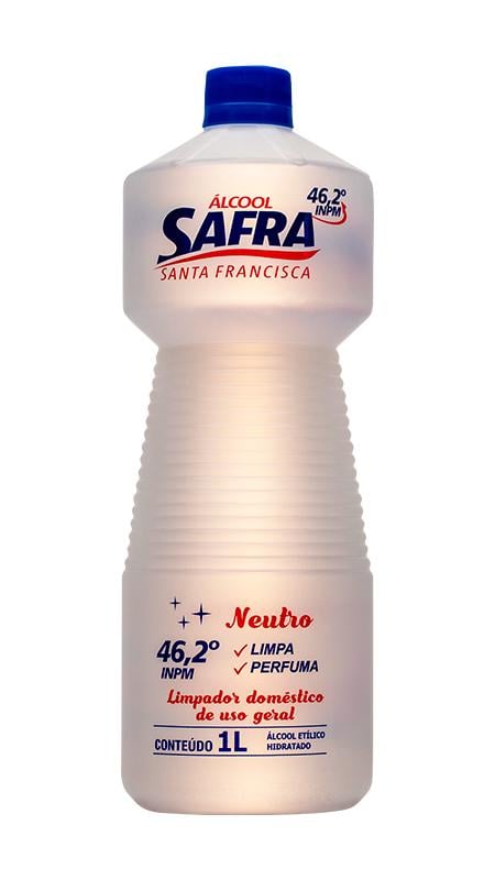 Álcool Etílico Hidratado 46.2° INPM Safra 1 litro