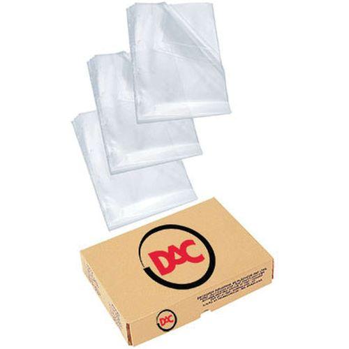 Envelope Pl&aacute;stico Transparente 240mm x 330mm Grosso Sem Furo DAC 400 unidades