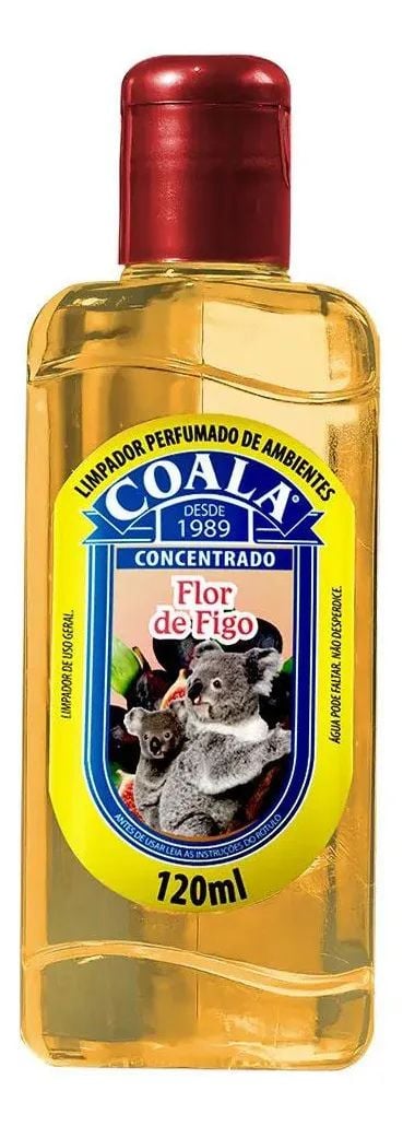Limpador Perfumado de Ambientes Concentrado Coala Flor de Figo 120ml