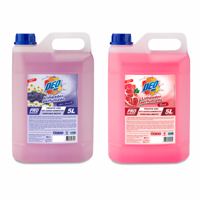 Limpador Perfumado 5L A&ccedil;a&iacute; e Camomila Deo Line