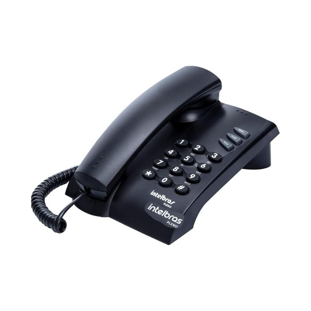 Telefone com Fio Pleno NSUH4600465XL Intelbras Preto