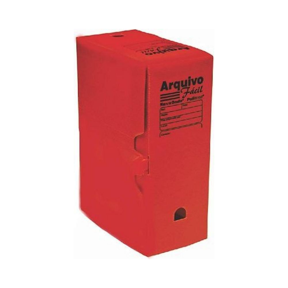 Arquivo Morto Vermelho Polionda F&aacute;cil Polibras