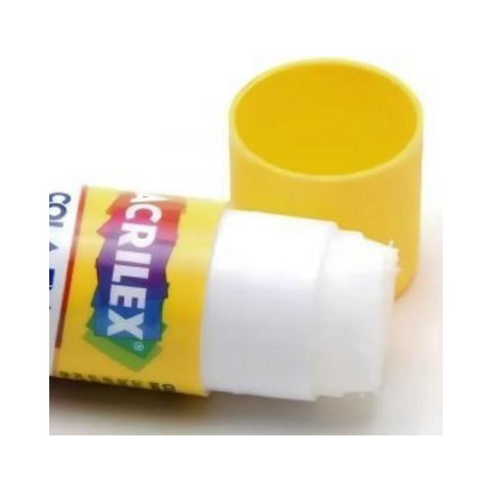 Cola Bast&atilde;o Acrilex Lav&aacute;vel 40g Incolor