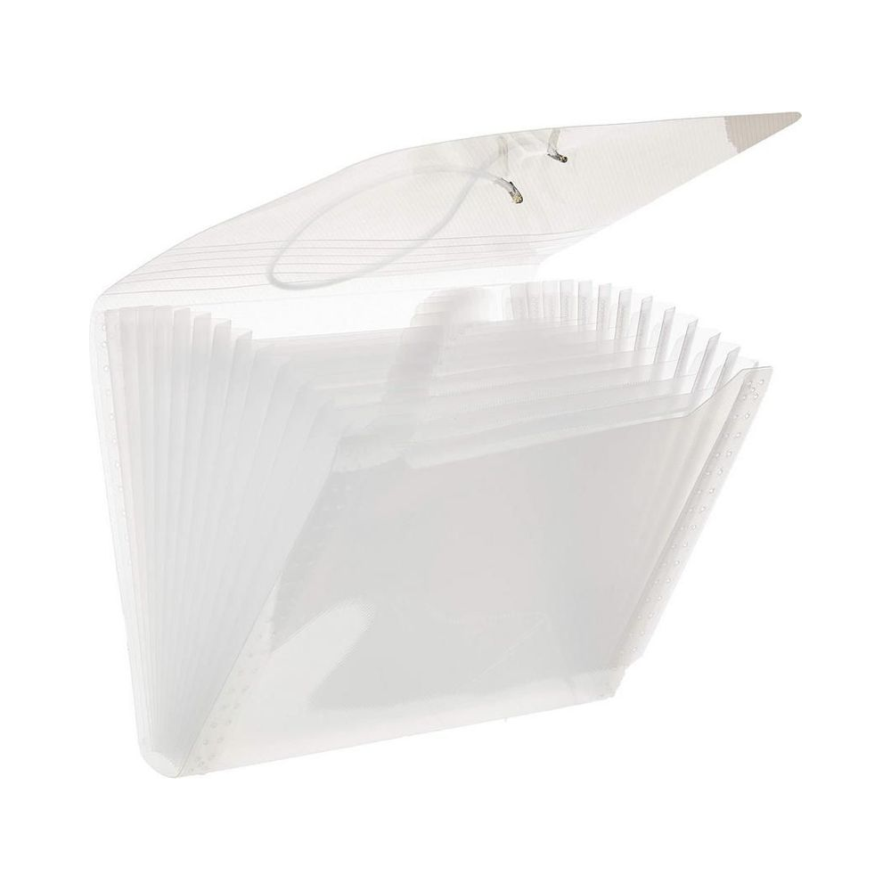 Pasta Sanfonada Duplicada 12 divis&oacute;rias ACP Cristal