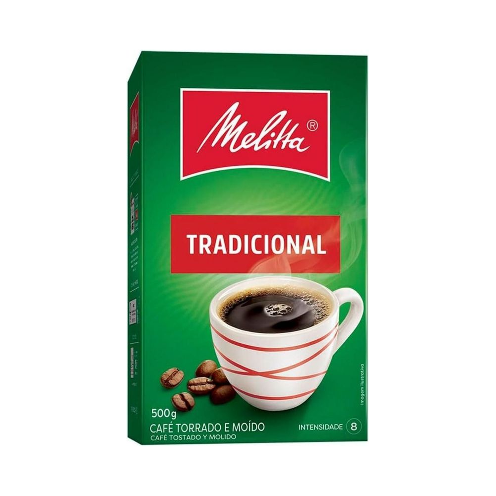 Café Torrado Moído Melitta Tradicional 500g