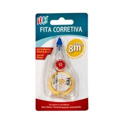 Fita Corretiva 5mm x 8m YES Unitaria