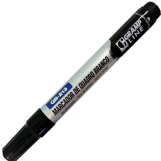 Marcador Quadro Branco Gramp Line QB-213 Preto