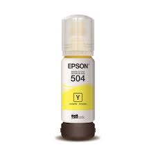 Garrafa de Tinta 504 Epson Amarelo 70ml