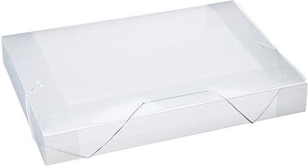 Pasta Aba Elástico 55mm Ofício ACP Cristal 335mm x 245mm x 55mm