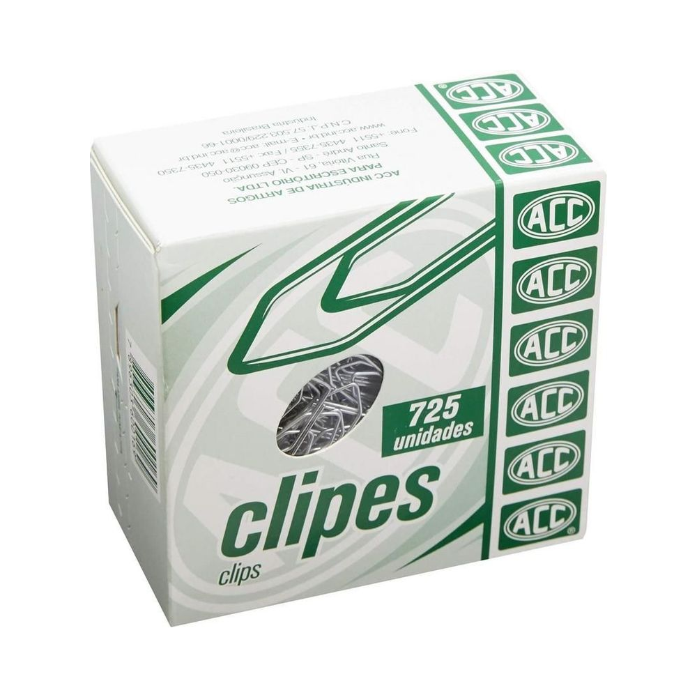 Clips Galvanizado 2/0 ACC 725 unidades