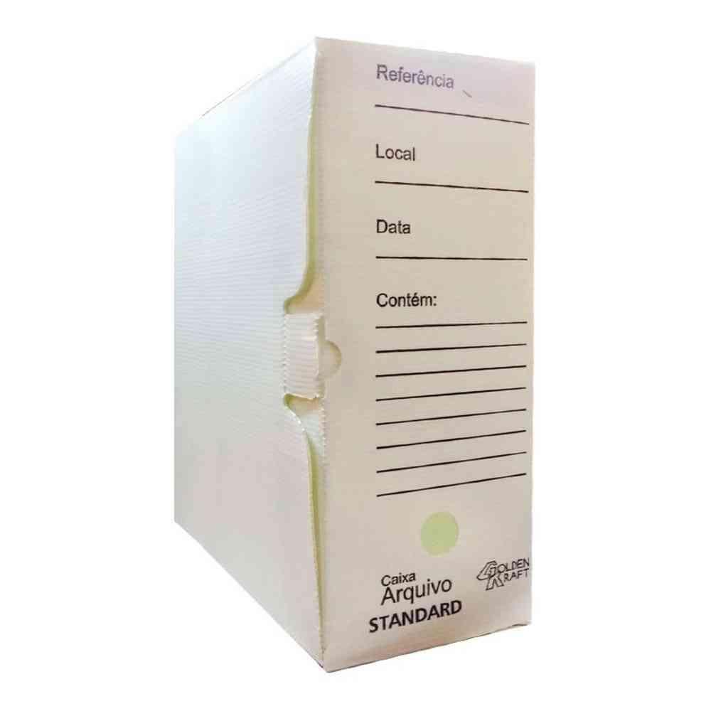Arquivo Morto Ofício Superonda Golden Kraft Branco