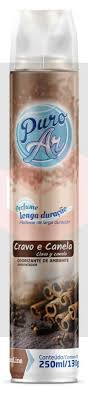 Odorizante de Ambiente Aerossol Puro Ar Cravo e Canela 250ml