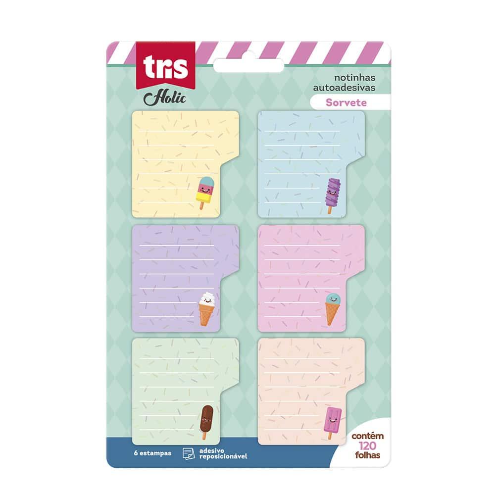 Nota Adesiva Sorvete Holic 45x45mm 902801 Tris