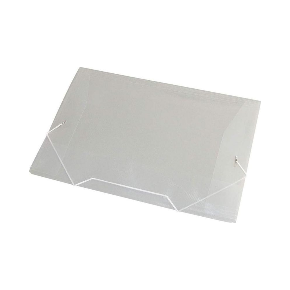 Pasta Aba Elástico Ofício ACP Cristal 335mm x 235mm