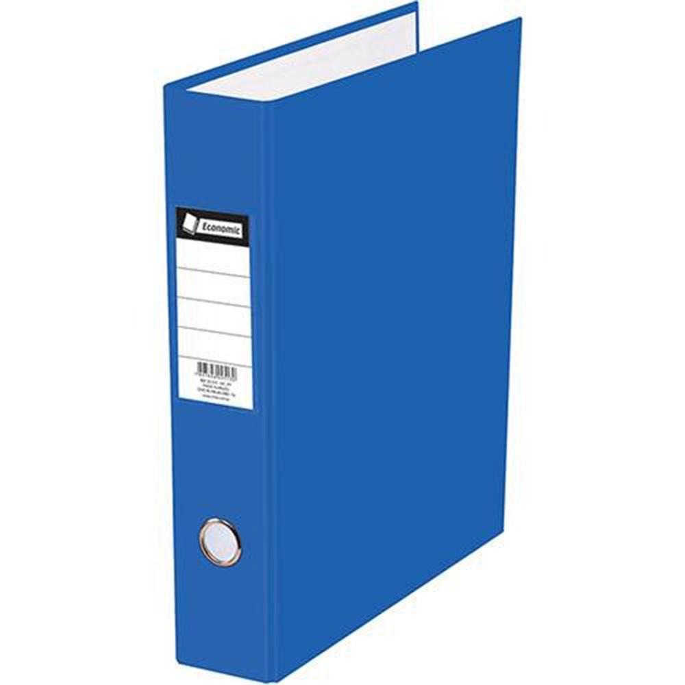 Registrador AZ Of&iacute;cio Colorido 2 grampos Chies 285mm x 345mm x 80mm Azul Unit&aacute;rio