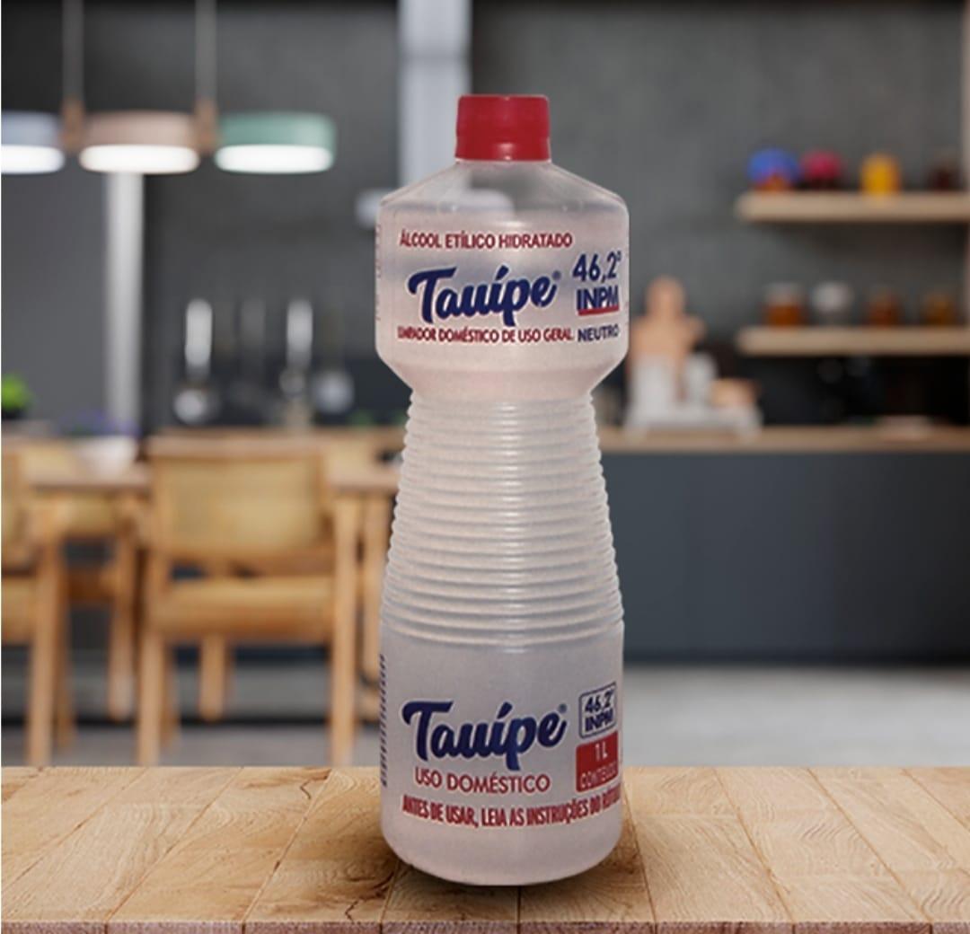 Álcool Etílico Hidratado 46.2° INPM Tauípe 1 litro