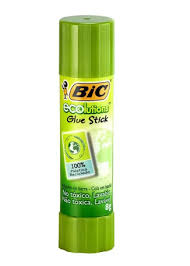 Cola Bast&atilde;o BIC 8g Pacote com 10 unidades Transparente