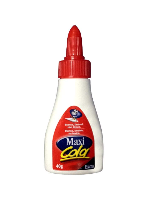 Cola L&iacute;quida Branca Maxi Cola 40g Unit&aacute;rio