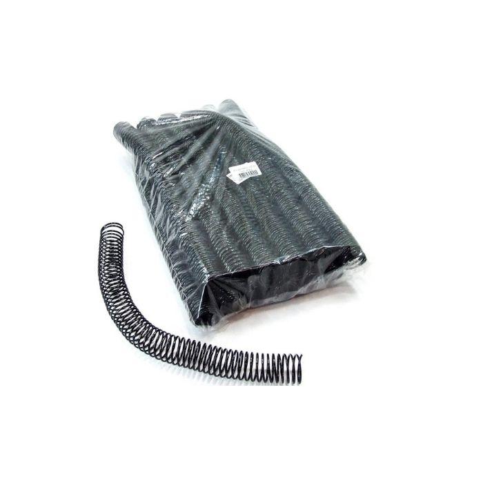 Espiral para Encadernação Plastyline Preta 12mm 70 folhas