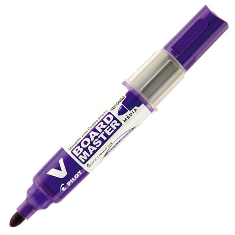 Marcador para quadro Branco Recarreg&aacute;vel Ponta M&eacute;dia WBM7 Pilot Violeta Unit&aacute;rio