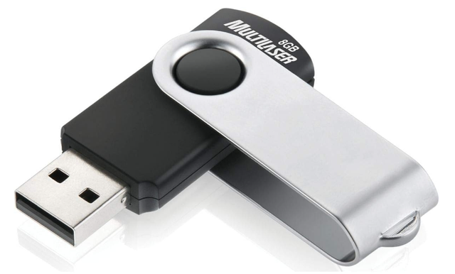 Pen Drive Twist Multilaser 8GB