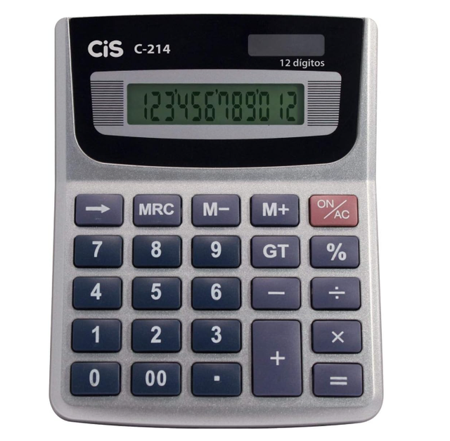 Calculadora de Mesa 12 dígitos C-214 CIS