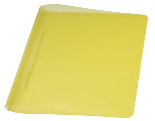 Pasta Transparente com Trilho ACP Amarela
