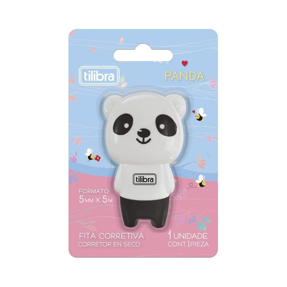 Fita Corretiva 5mm x 5m Panda Tilibra Unitária
